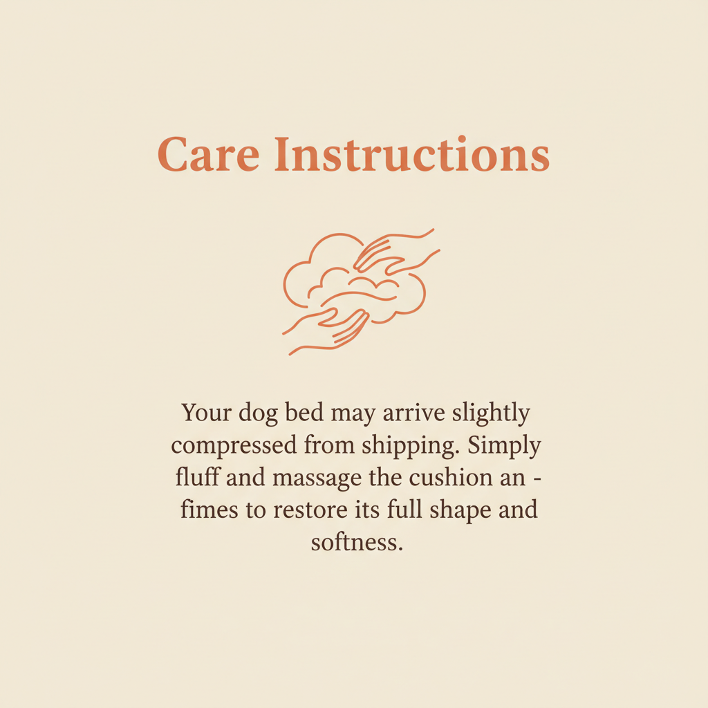 Care Instructions Card
